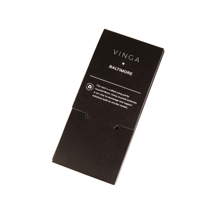 Бирка для багажа VINGA Baltimore из переработанного полиэстера RCS Бирка для багажа VINGA Baltimore из переработанного полиэстера RCS