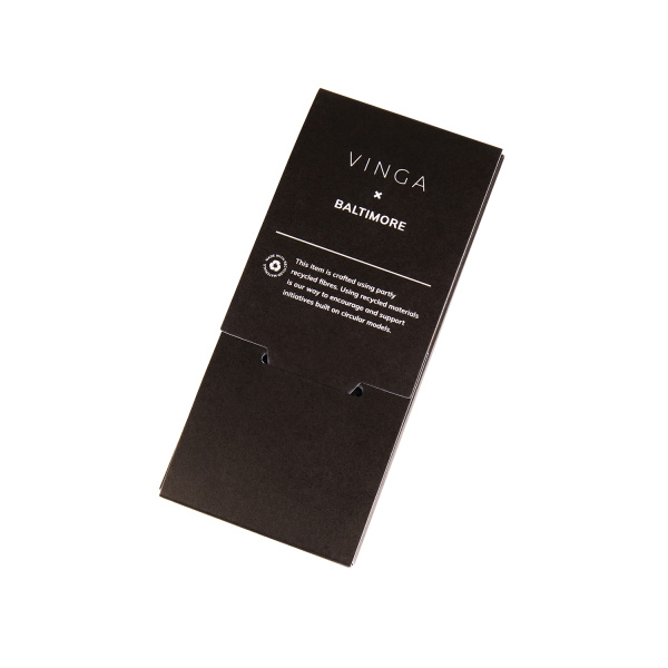 Бирка для багажа VINGA Baltimore из переработанного полиэстера RCS Бирка для багажа VINGA Baltimore из переработанного полиэстера RCS