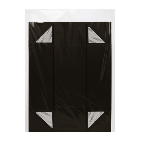 Подарочная коробка-трансформер большая, черная