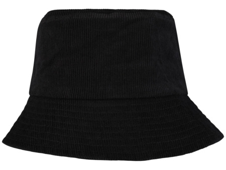 Панама Howson из переработанного вельвета - Сплошной черный