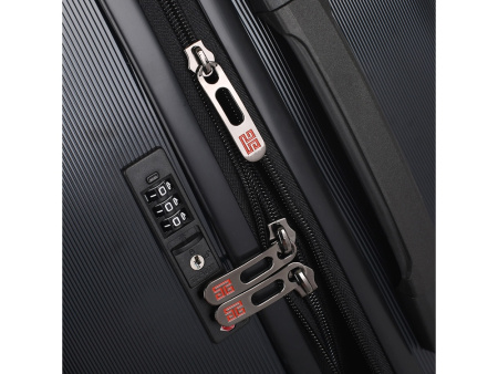 Чемодан Eberhart Craft средний M поликарбонат черный 08C-009-424