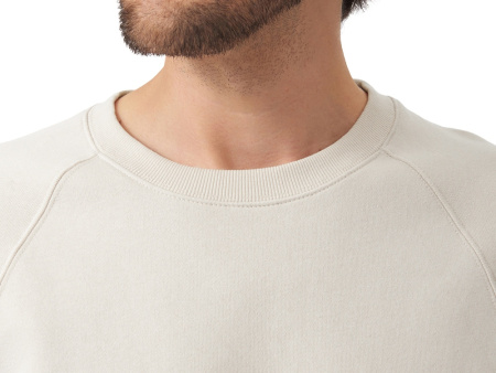 Свитшот оверсайз Paris, унисекс, бежевый