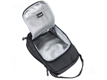 Термосумка для ланча TORBER, чёрный, полиэстер, 20 х 5,5 х 28 см