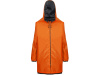 Дождевик Bi-color унисекс, оранжевый/черный