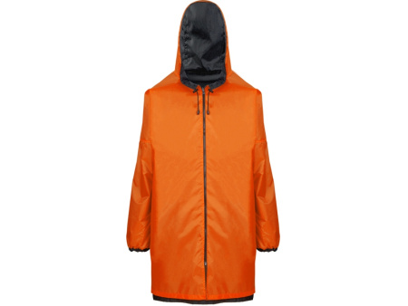 Дождевик Bi-color унисекс, оранжевый/черный