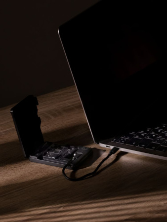 Футляр для карт памяти и SIM-карт Multitask, черный