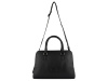 Сумка женская BUGATTI ЭЛЬЗА | ELSA, чёрная, воловья кожа/полиэстер, 32х13х22 см