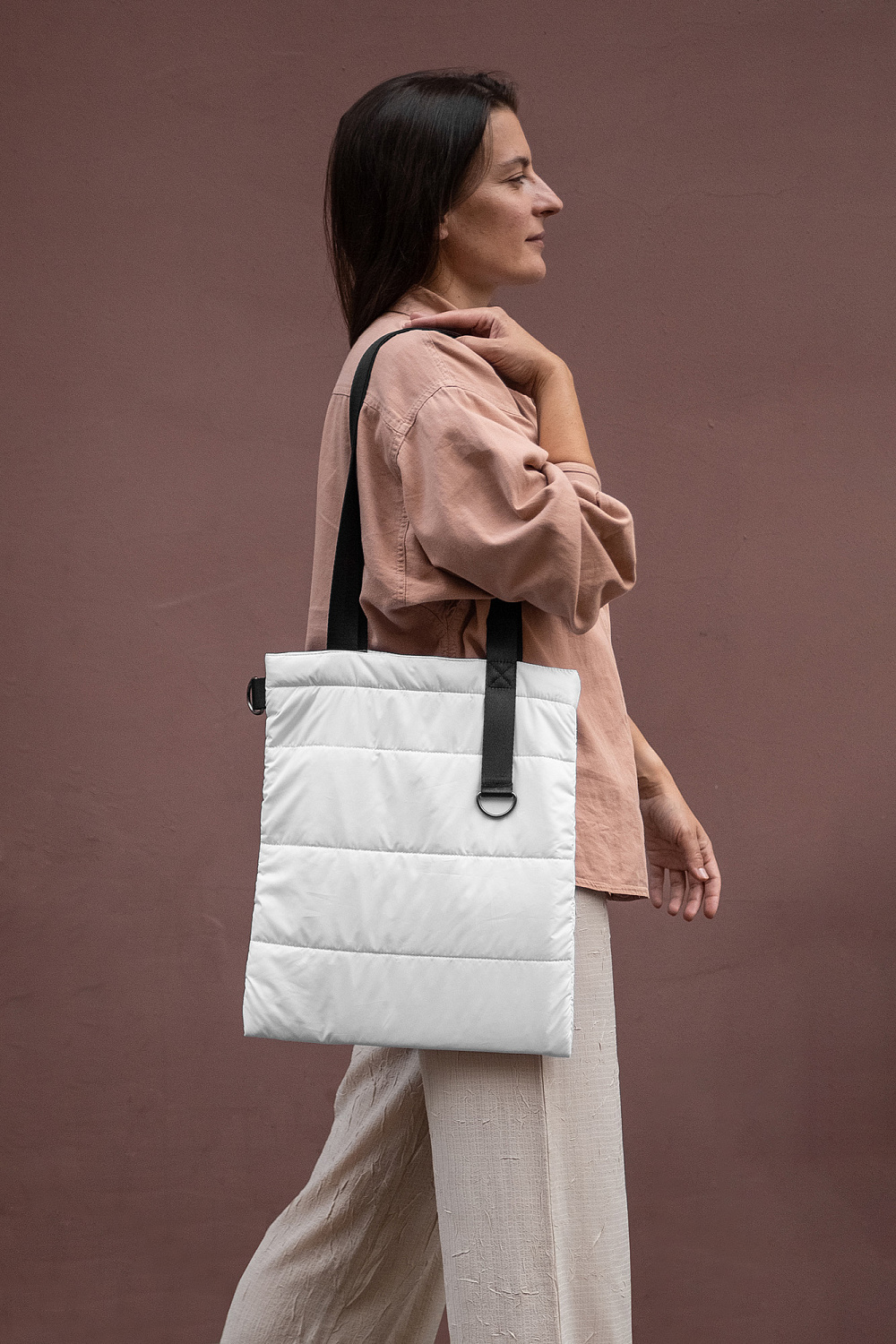 Шоппер Superbag Bubble, с кнопкой