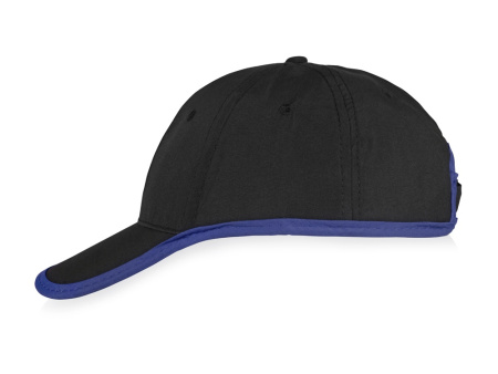 Бейсболка Solo, черный/синий
