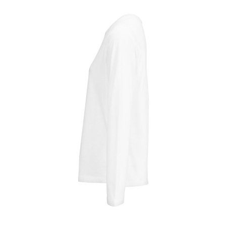 Футболка с длинным рукавом женская Monarch Women, белая, размер XS