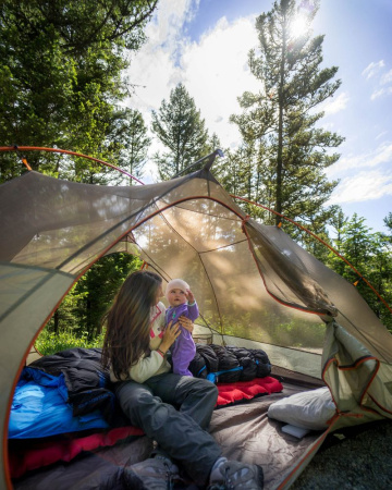 Надувной коврик Insulated Static V Luxe, красный Надувной коврик Insulated Static V Luxe, красный