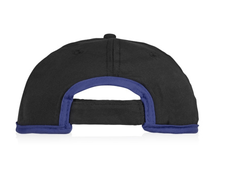 Бейсболка Solo, черный/синий