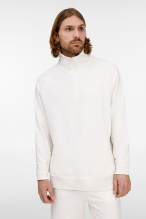 Толстовка унисекс S3, молочно-белая, размер XS/S