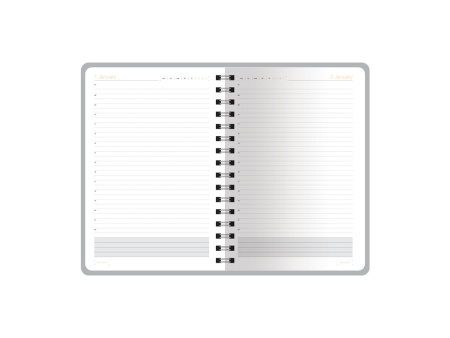 Ежедневник полудатированный А5 Orbit