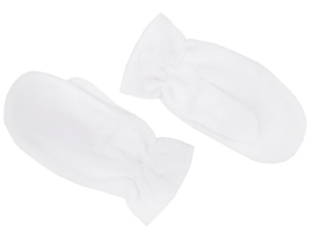 Варежки Fleecy, белые